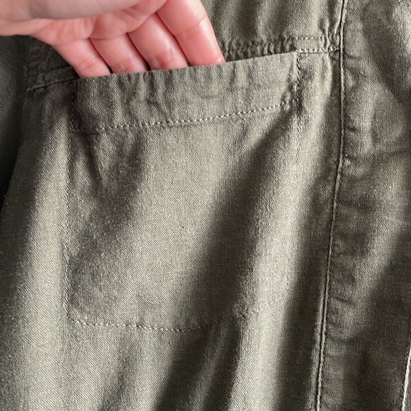 Lucky Brand Women’s Linen Blend Jacket Size Large - Picture 7 of 10